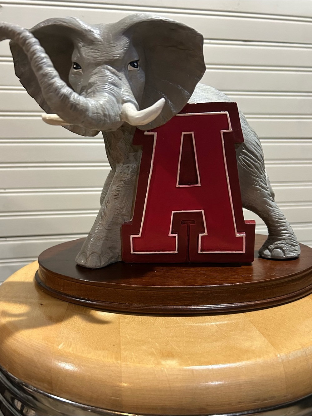 Alabama Crimson Tide Large Slavic Treasures Mascot Figurine Extremely Rare